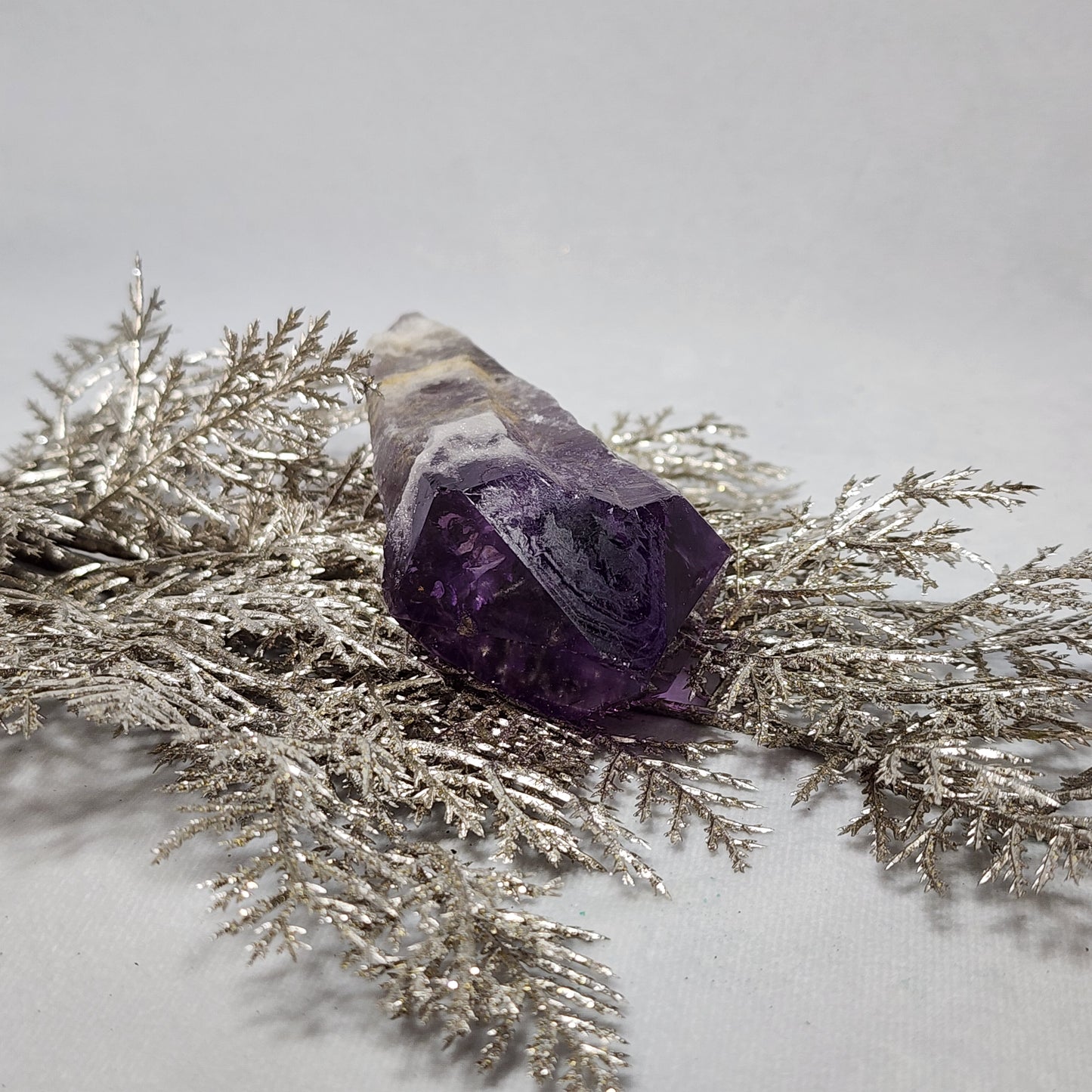 Deep Purple Amethyst Wand