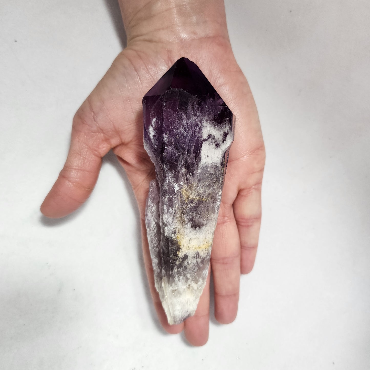 Deep Purple Amethyst Wand