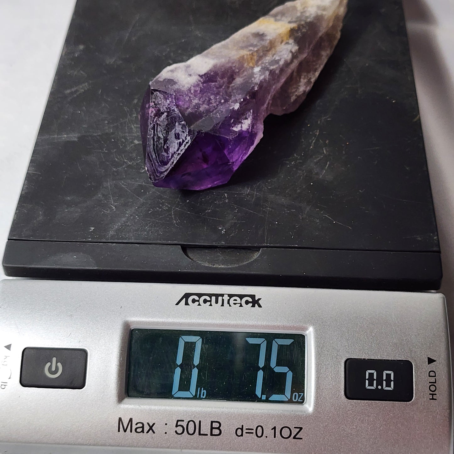 Deep Purple Amethyst Wand