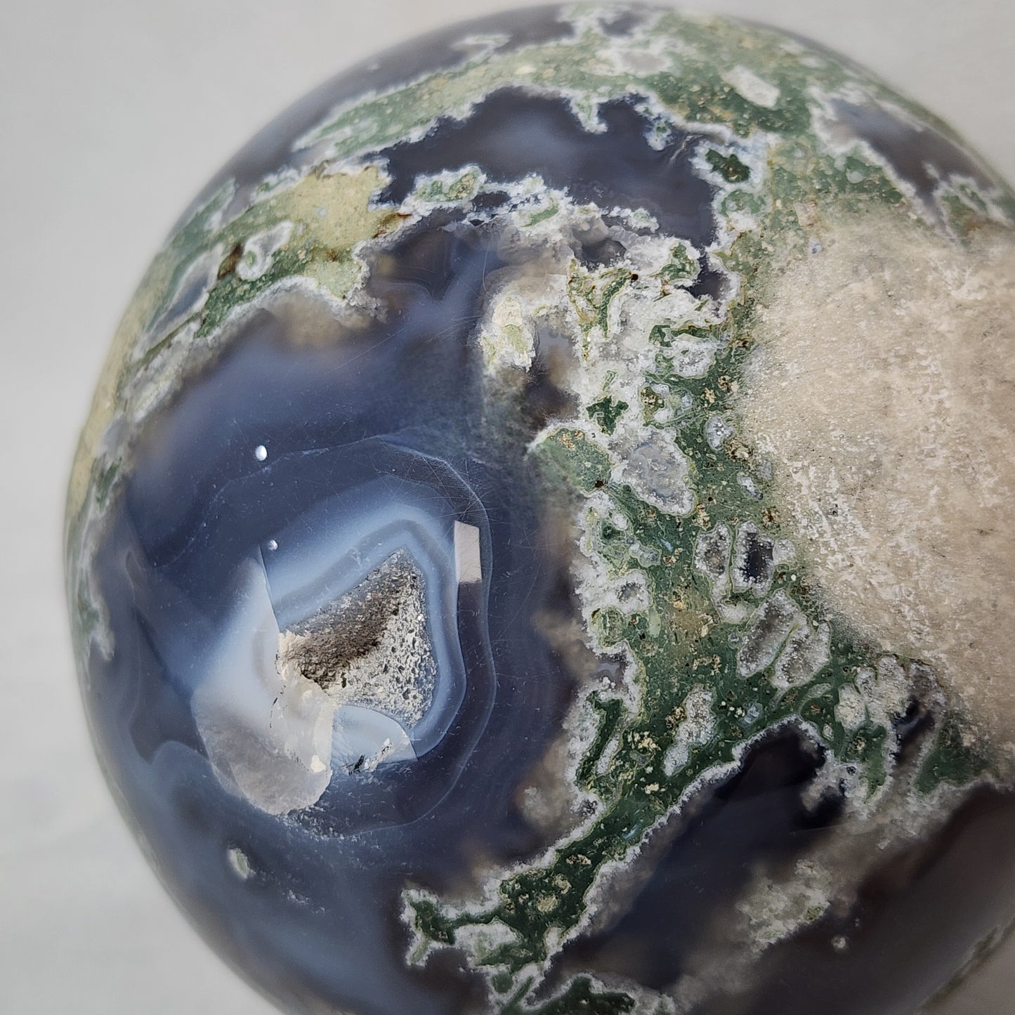 Mighty Moss Agate Sphere