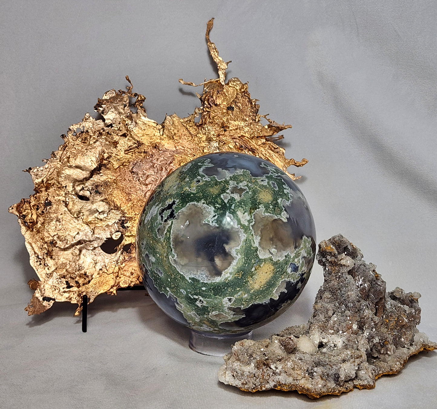 Mighty Moss Agate Sphere