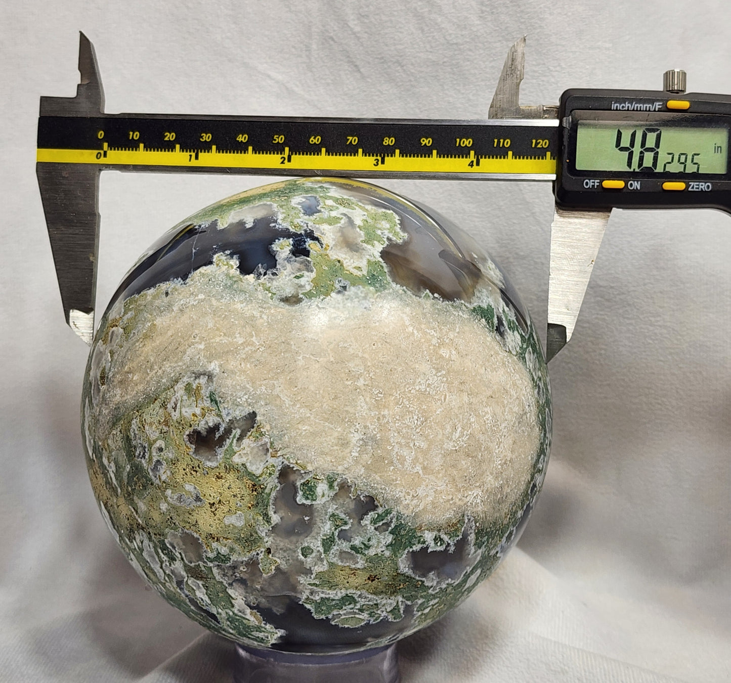 Mighty Moss Agate Sphere