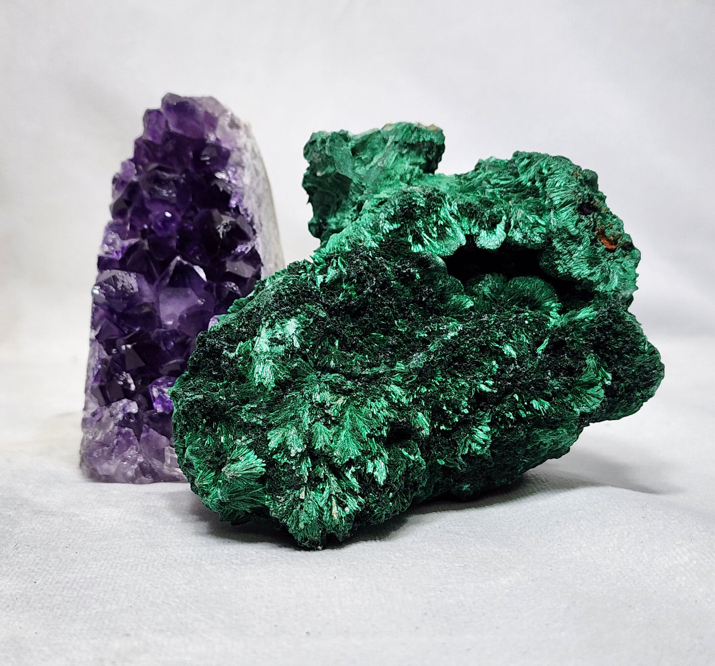 Gorgeous Green Velvet Malachite