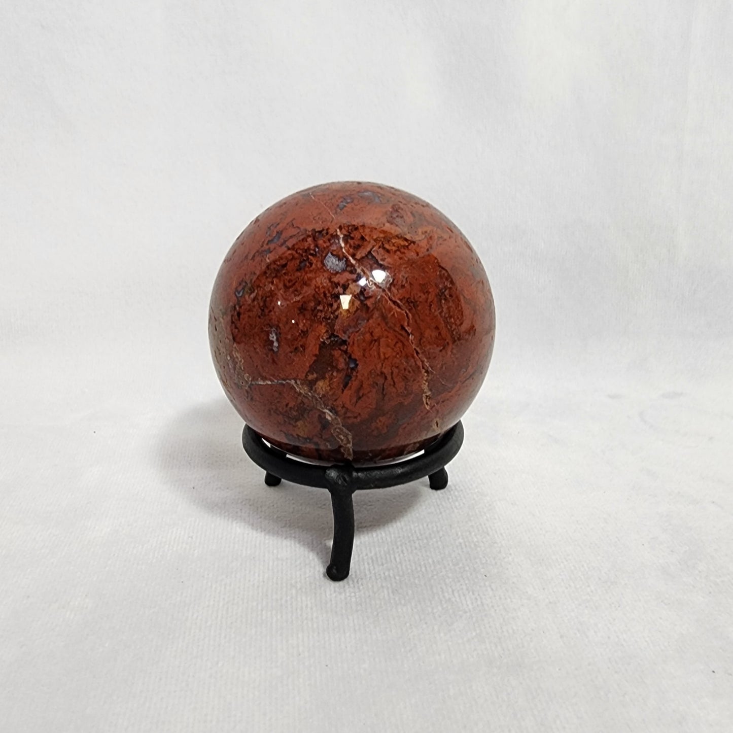 Ravishing Red Agate Sphere