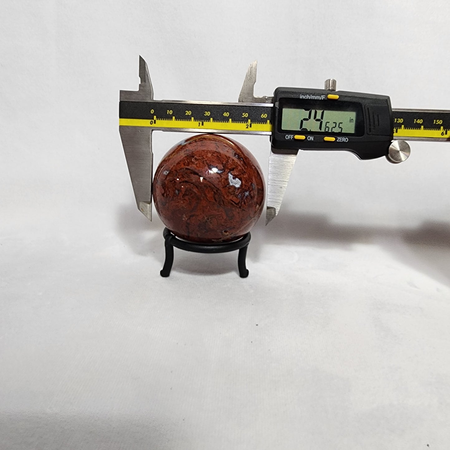 Ravishing Red Agate Sphere
