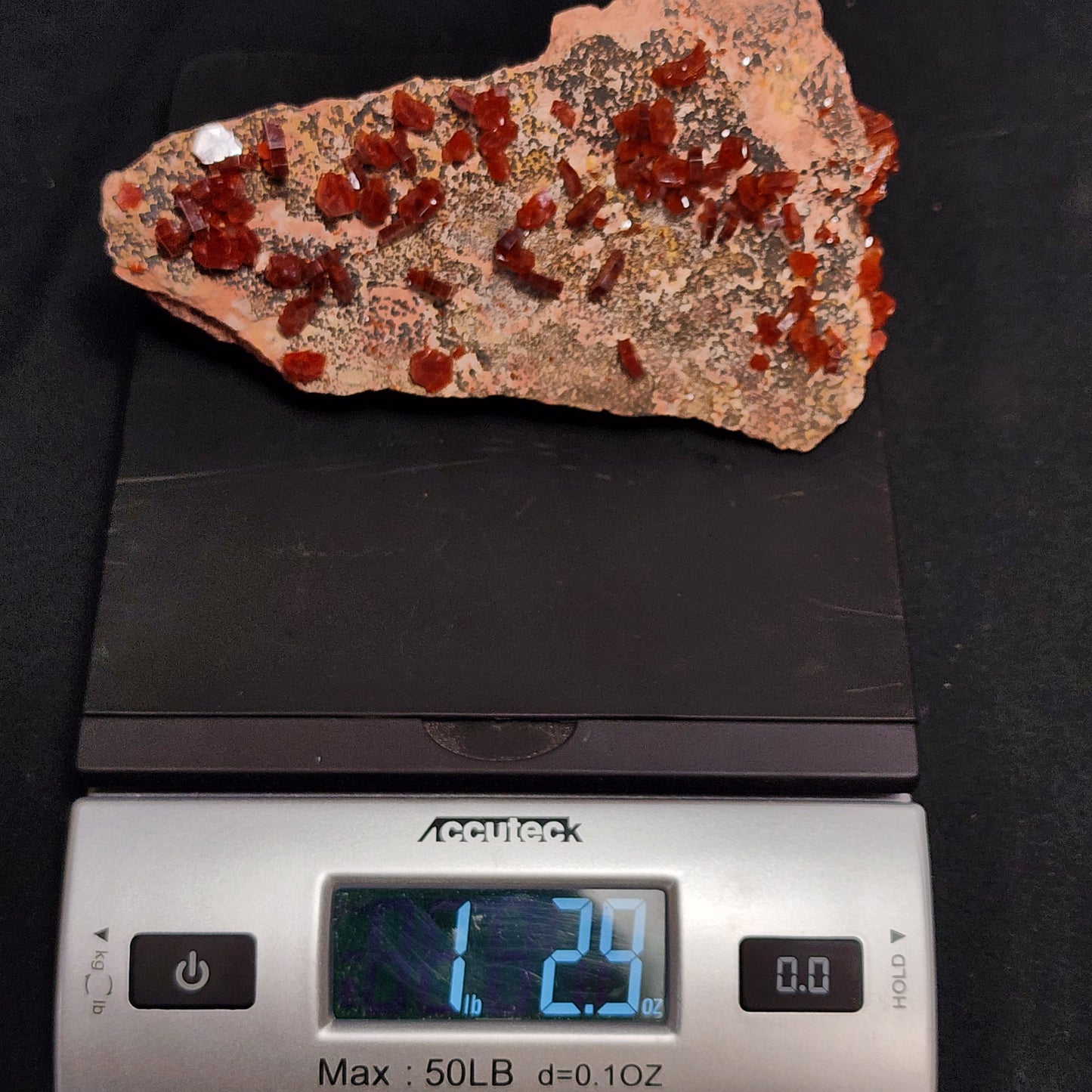 Vibrant Vanadinite Cluster