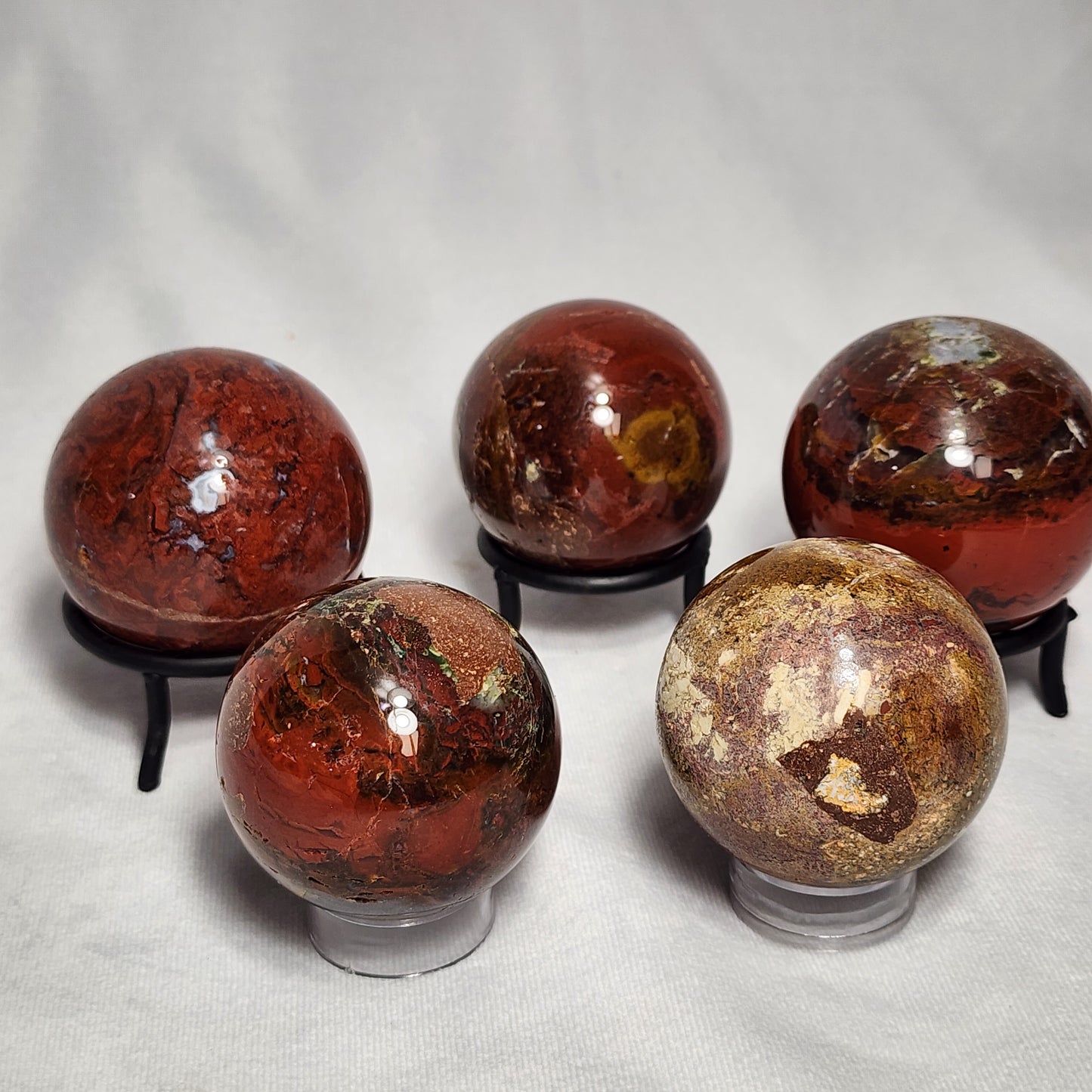 Ravishing Red Agate Sphere