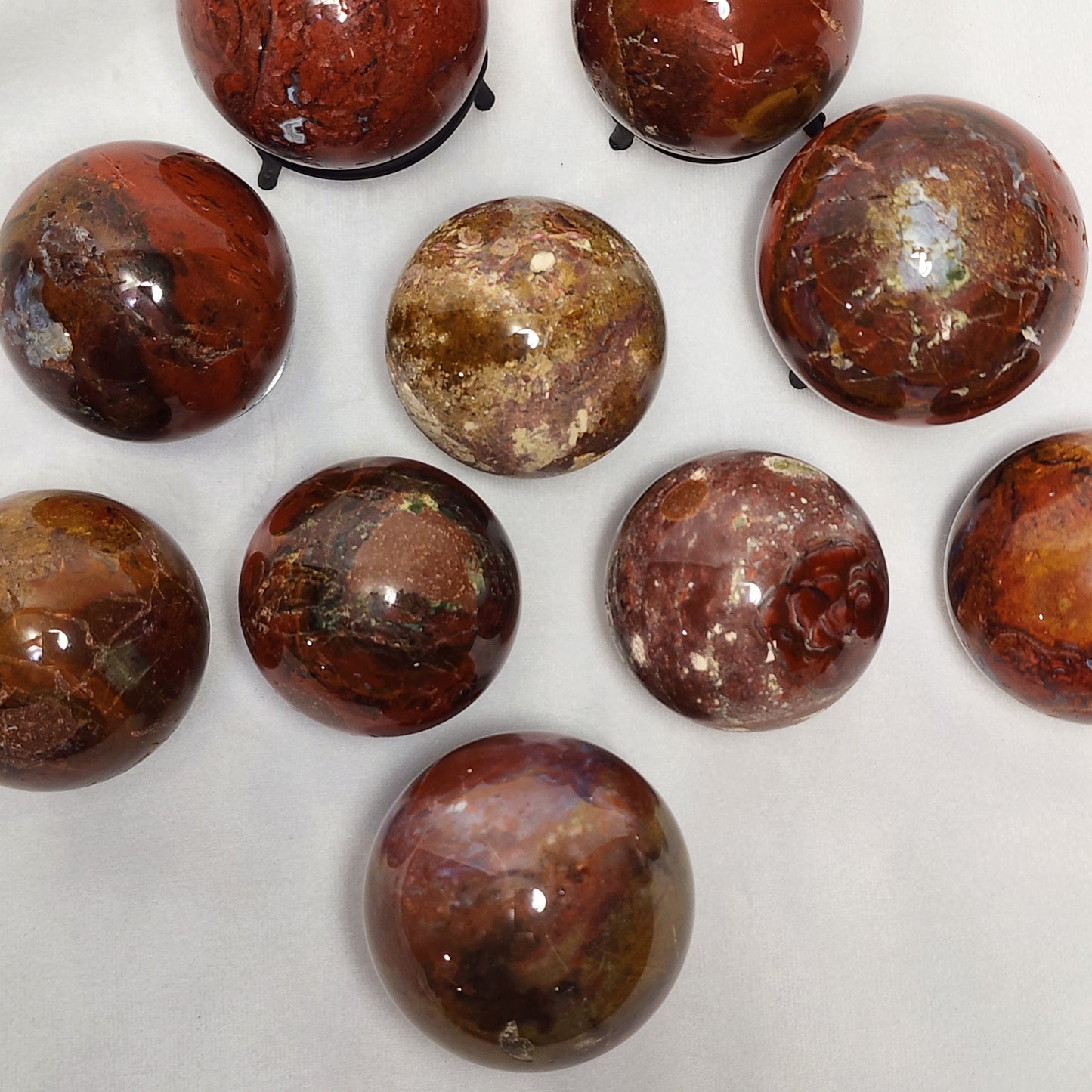 Ravishing Red Agate Sphere