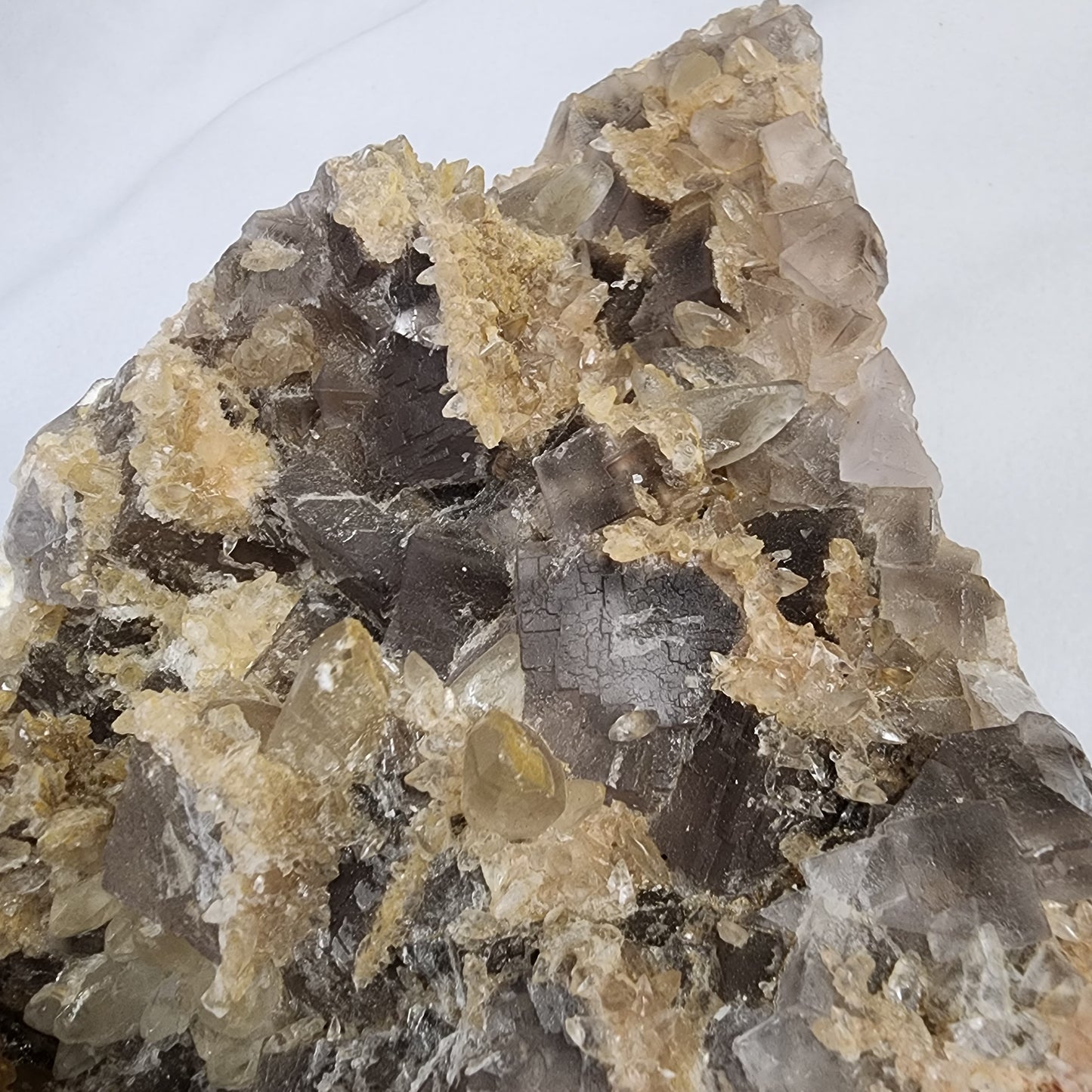 Calcite Covered Fluorite