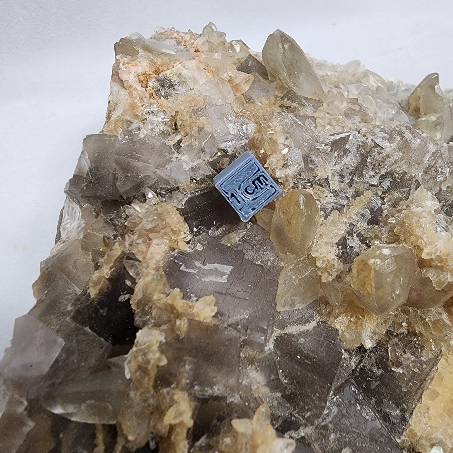 Calcite Covered Fluorite