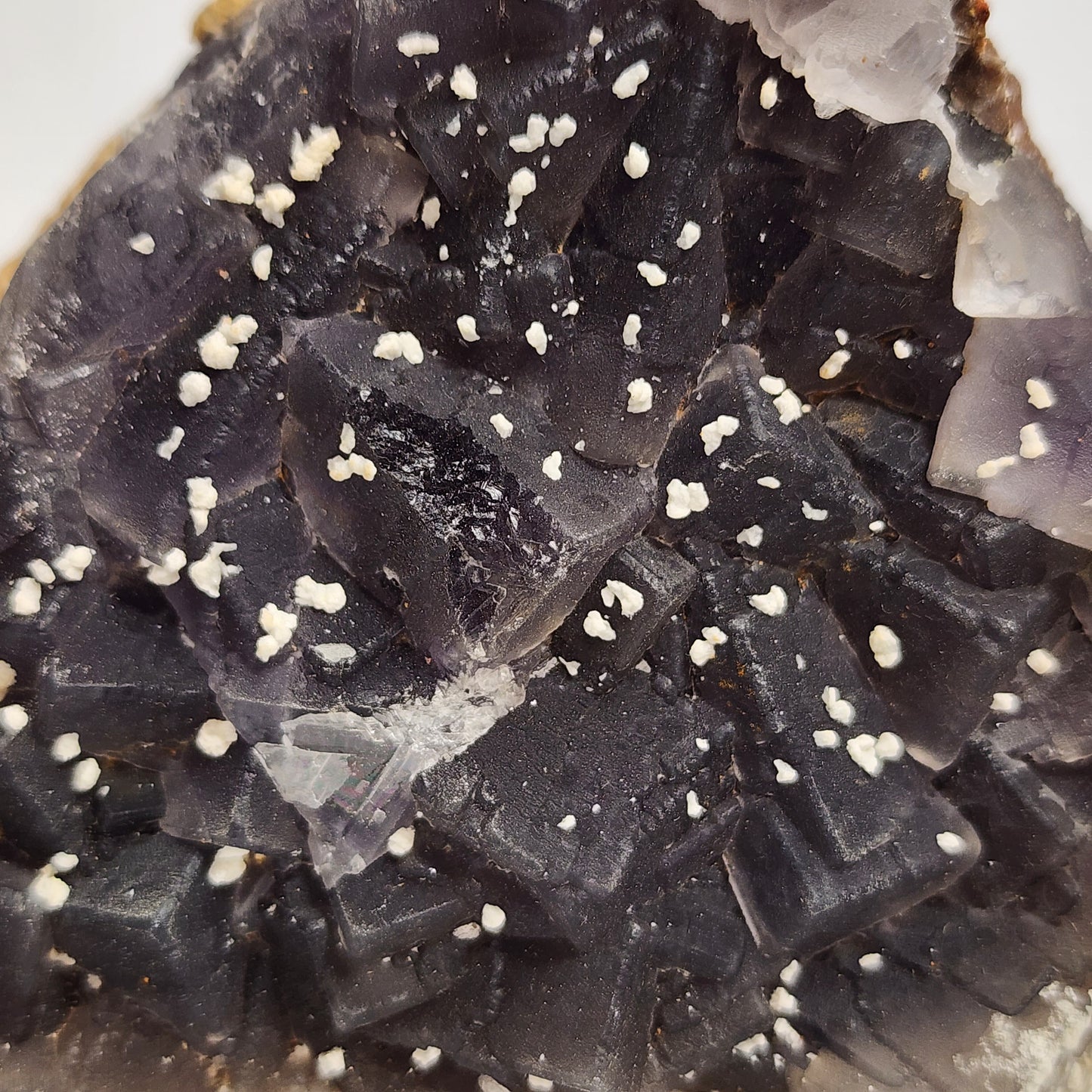 Calcite Sprinkled Fluorite