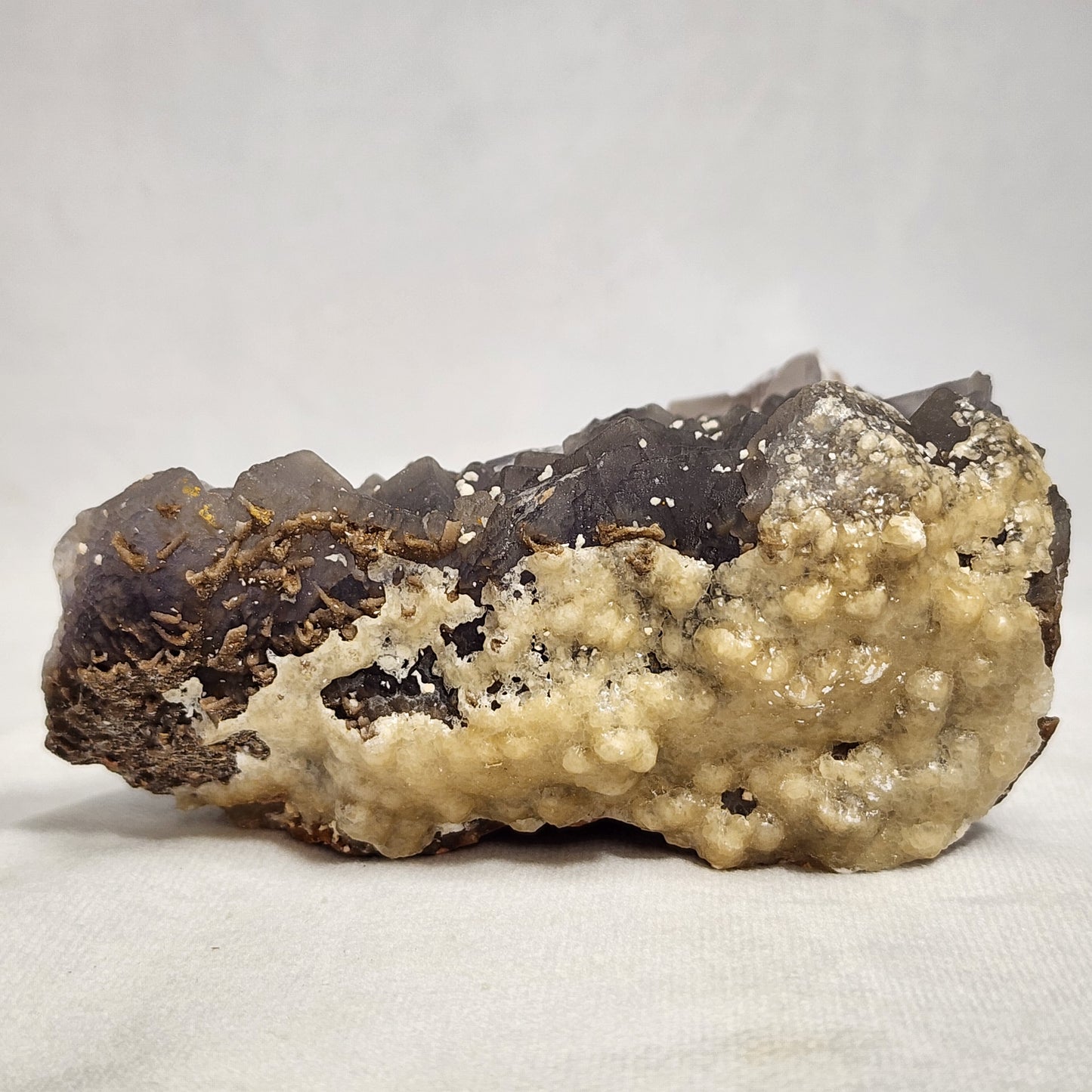 Calcite Sprinkled Fluorite