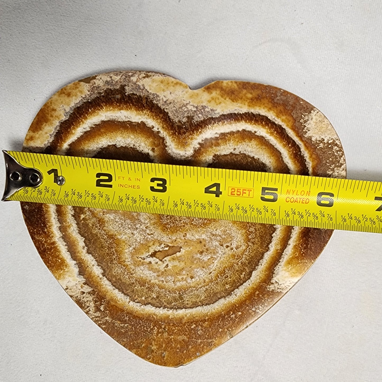 Aragonite Heart Plates