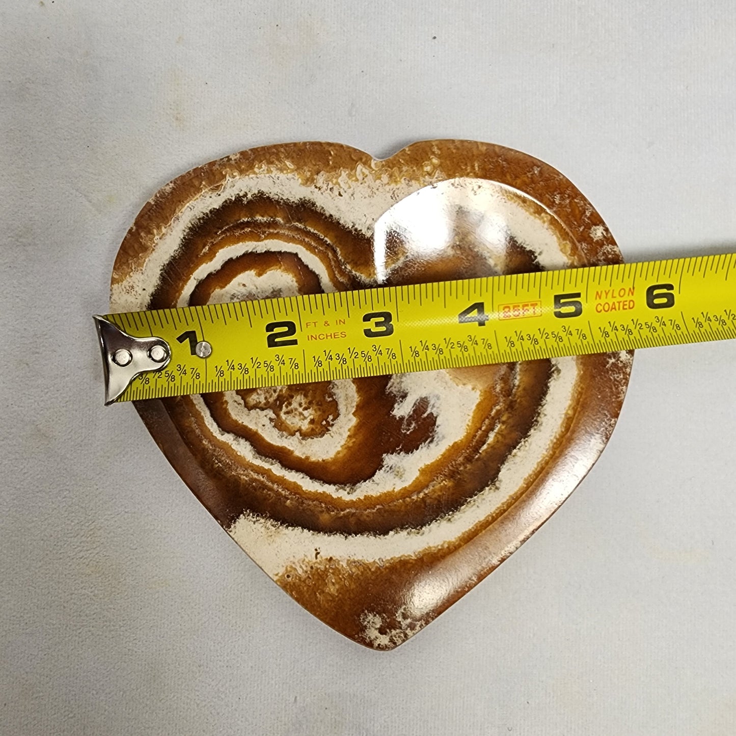Aragonite Heart Plates