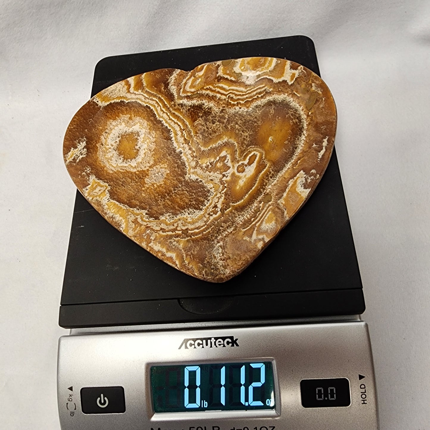 Aragonite Heart Plates