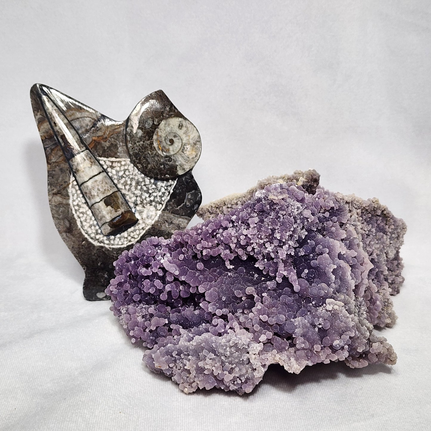 Becoming Botryoidal Chalcedony