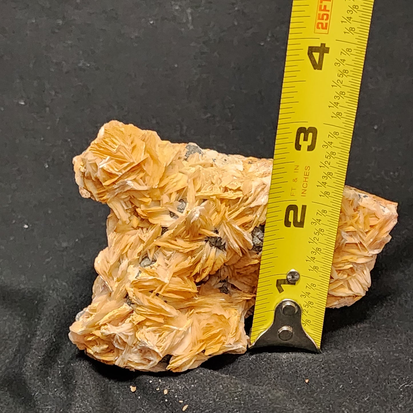 Bladed Barite with Galena