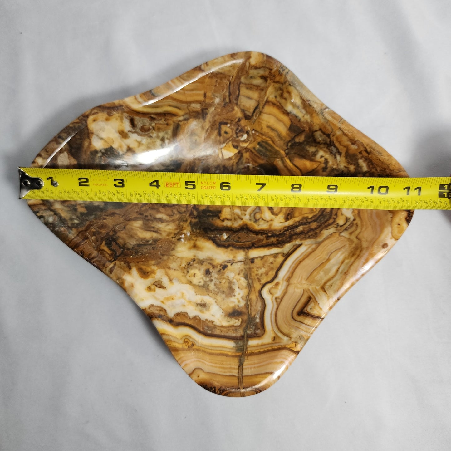 Polished Aragonite Bowl