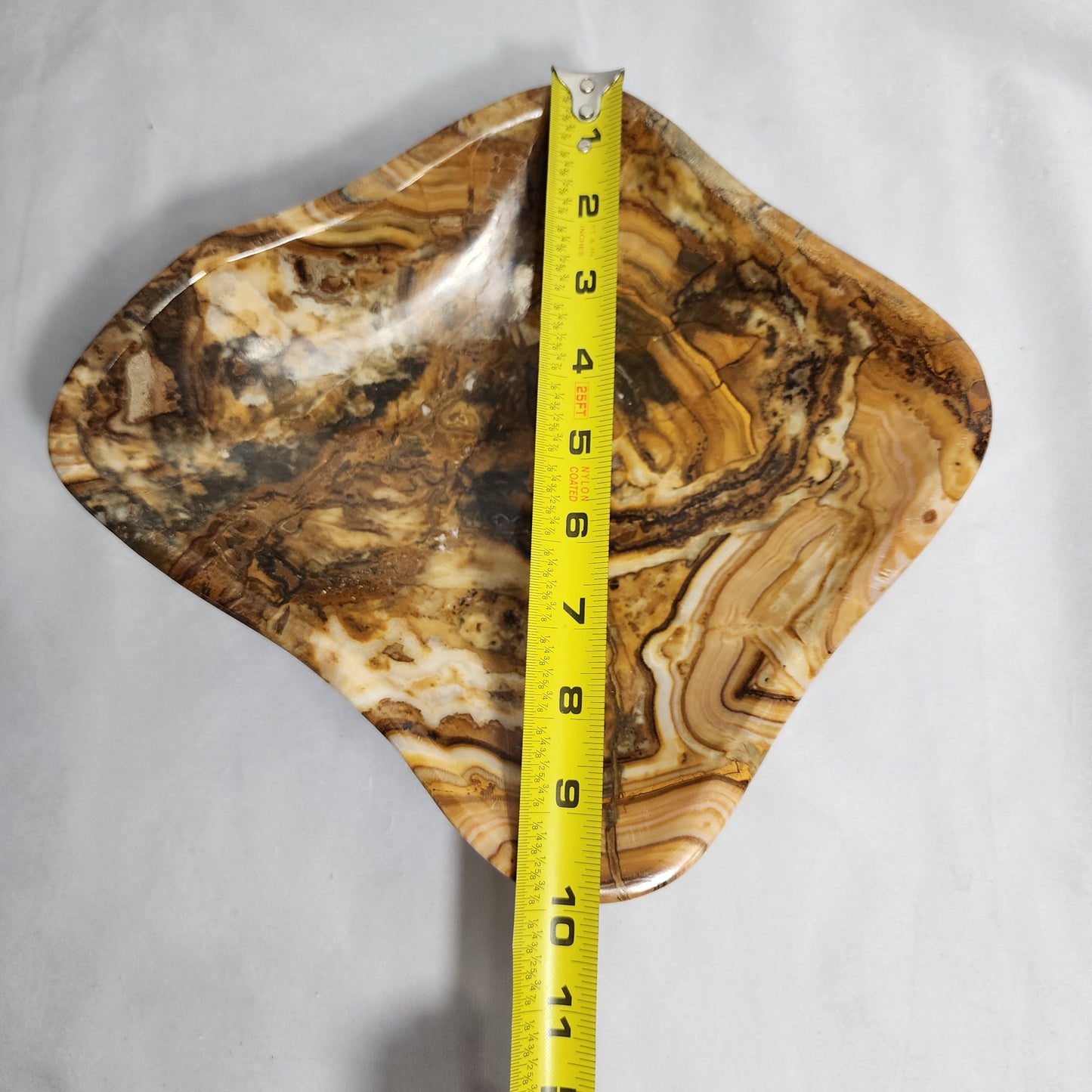 Polished Aragonite Bowl