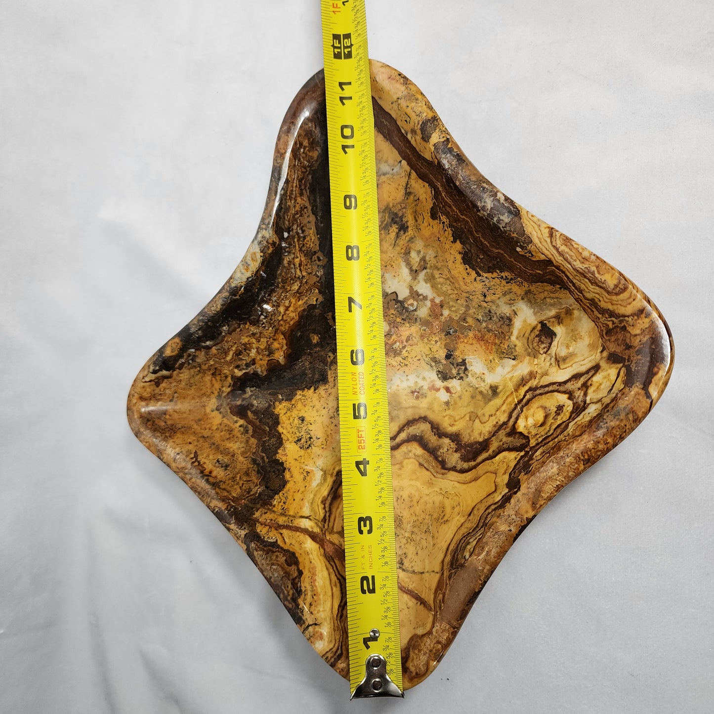 Artistic Aragonite Bowl