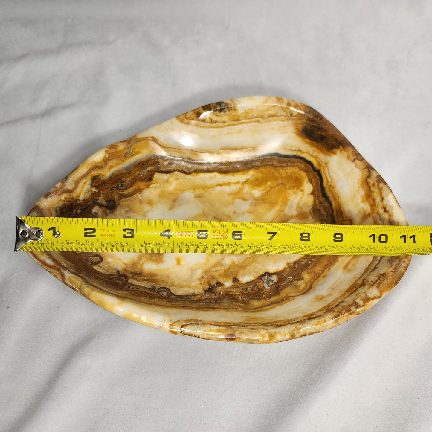 Beautiful Brown Aragonite Bowl
