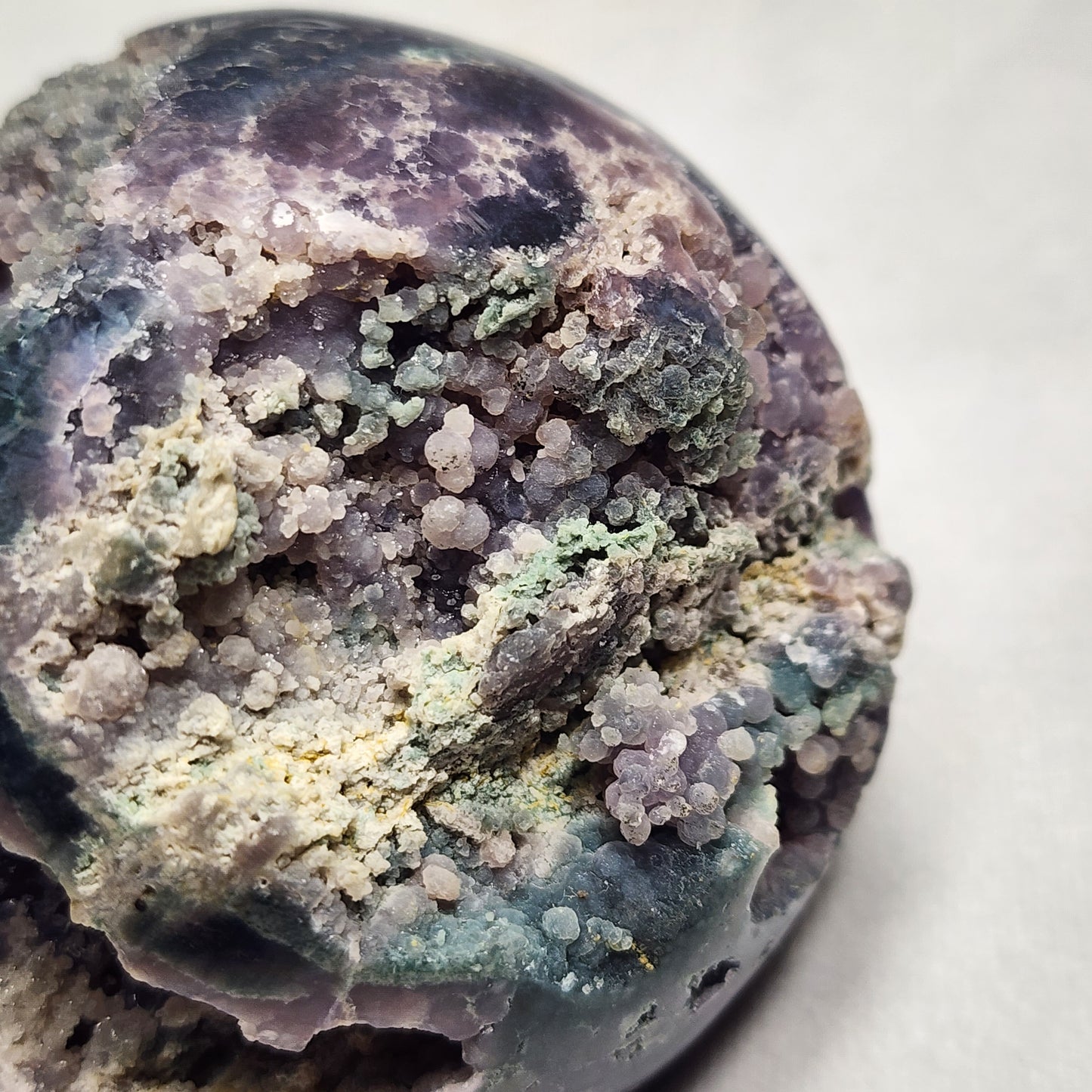 Unique Grape Agate Sphere