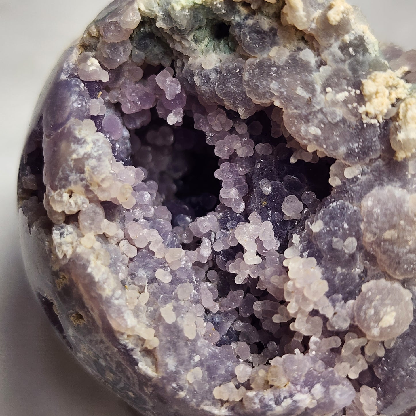 Beautiful Grape Agate Sphere