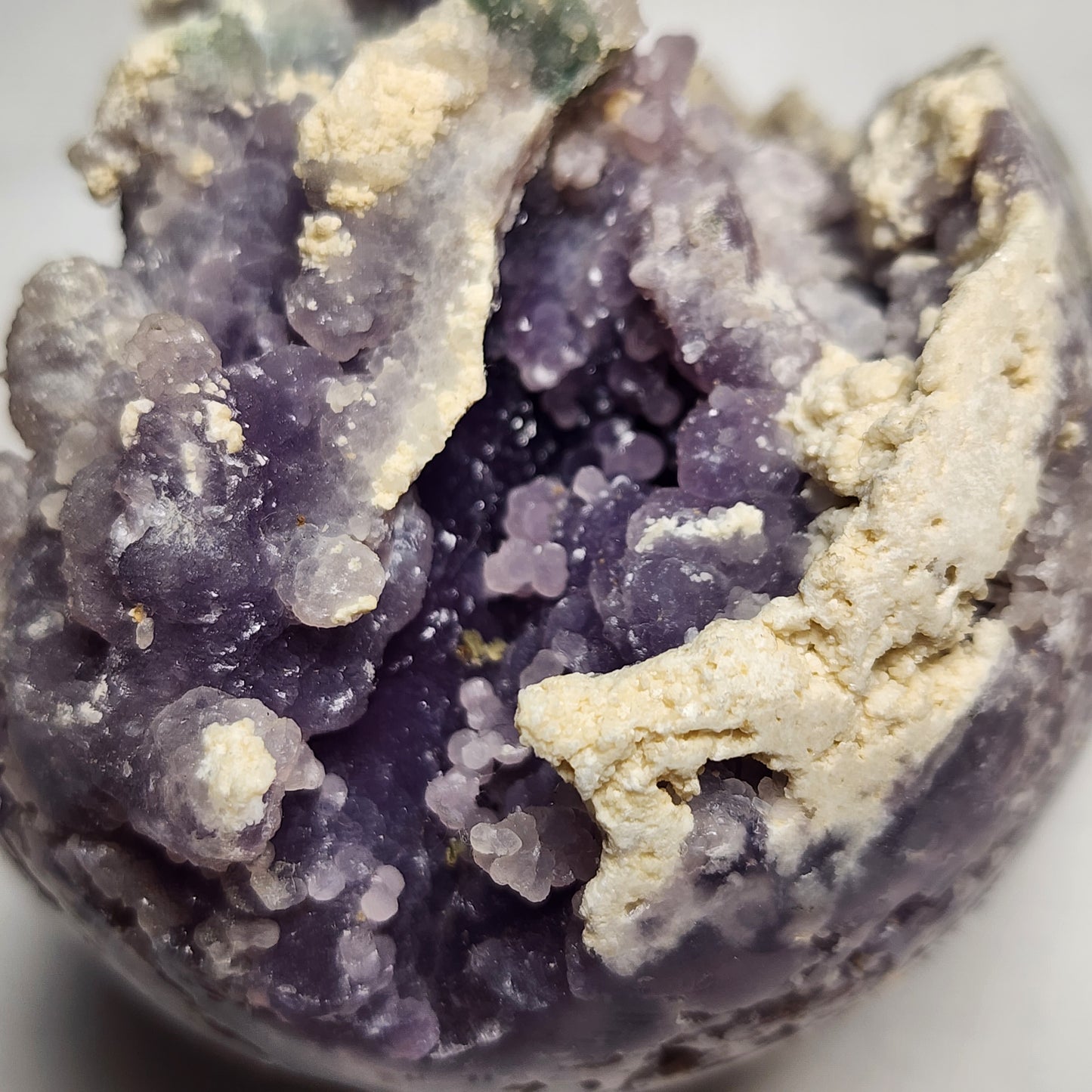 Beautiful Grape Agate Sphere