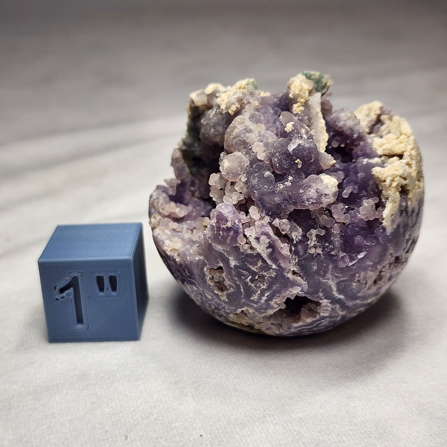Beautiful Grape Agate Sphere