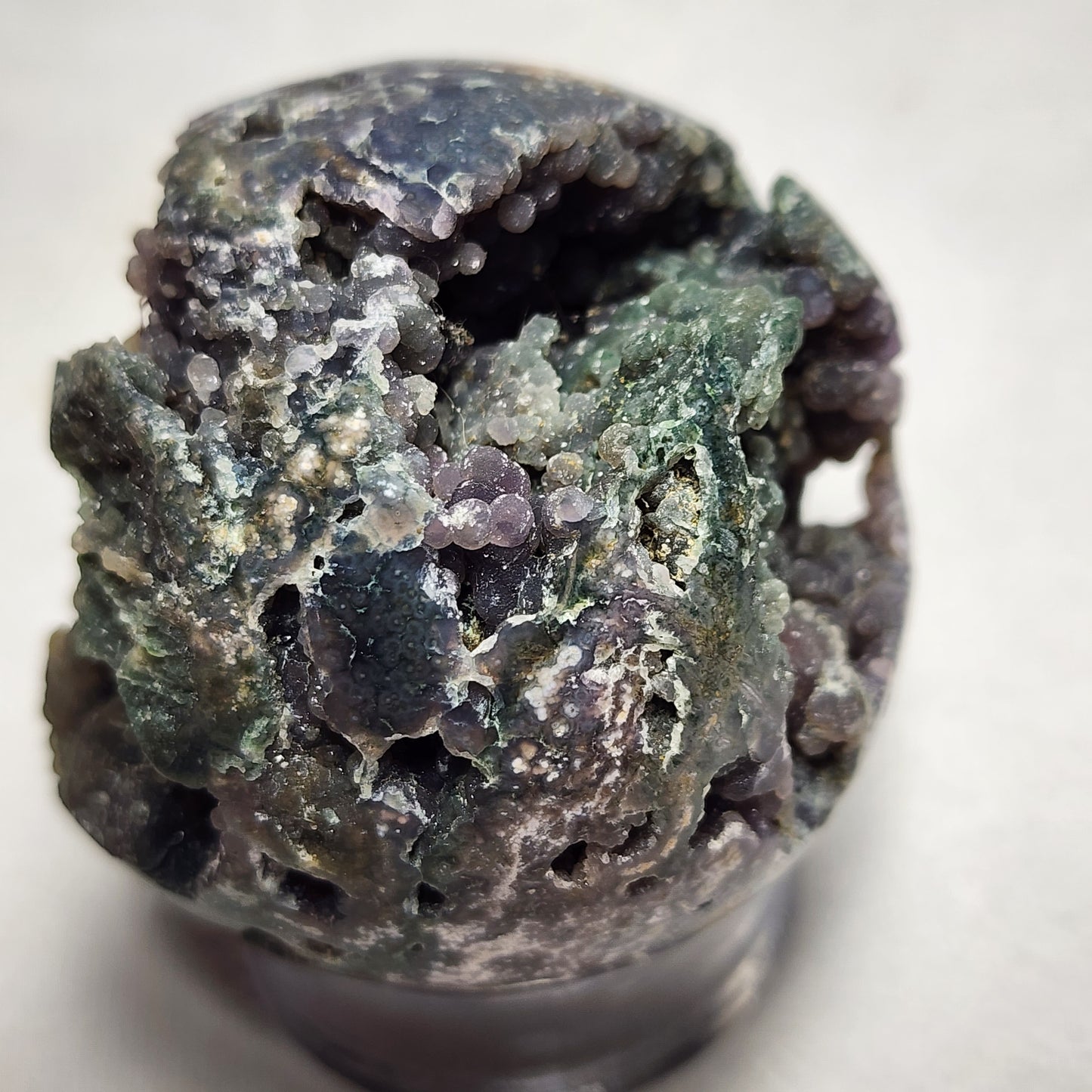 Interesting Grape Agate Sphere