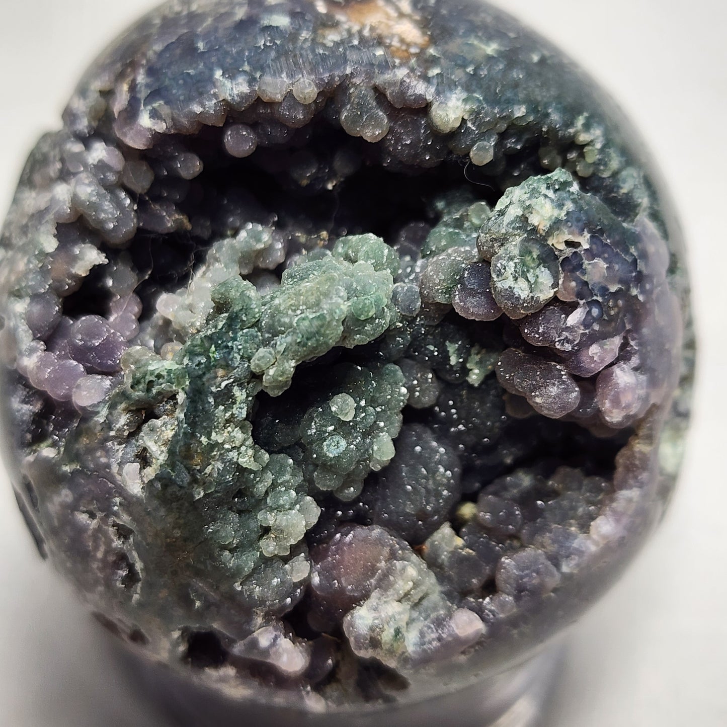 Interesting Grape Agate Sphere