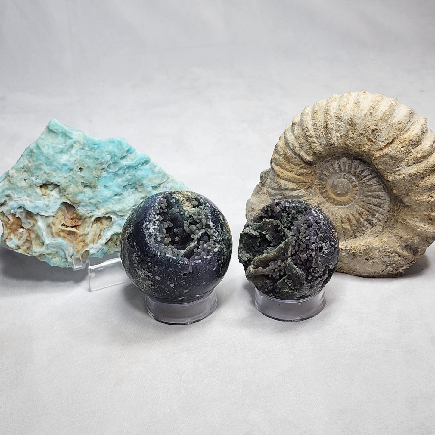 Interesting Grape Agate Sphere