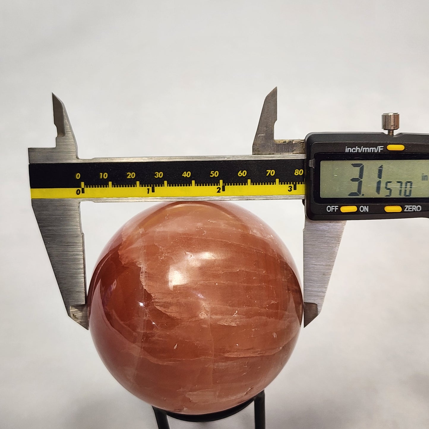 Rose Pink Calcite Sphere