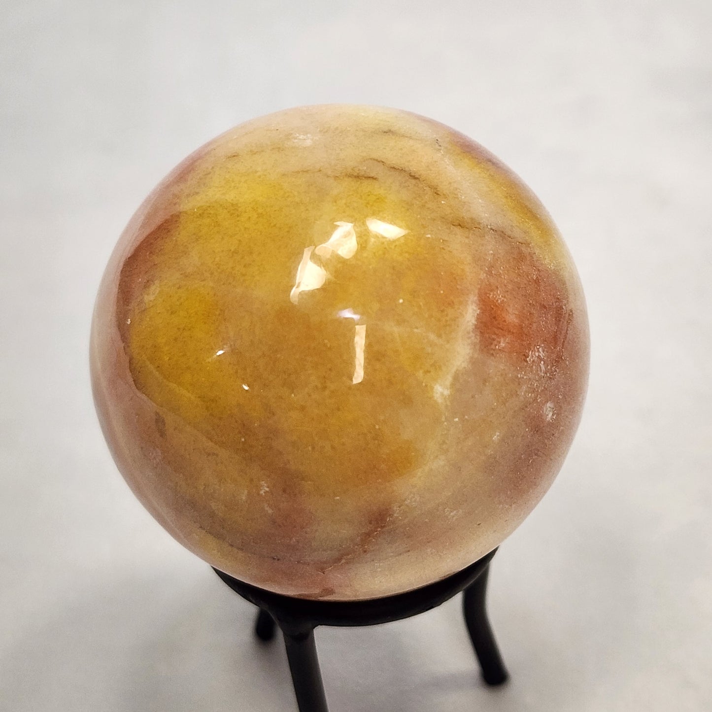 Multi-Colored Calcite Sphere