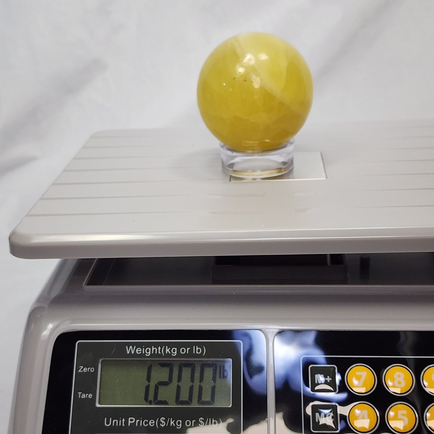 Yellow Calcite Sphere