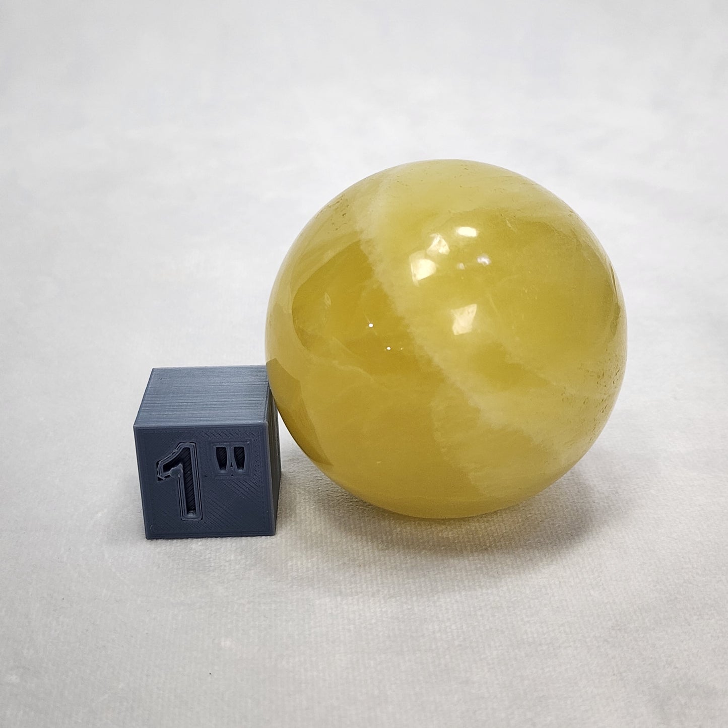 Yellow Calcite Sphere