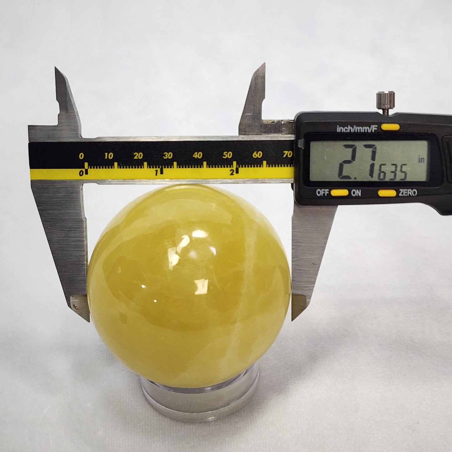 Yellow Calcite Sphere