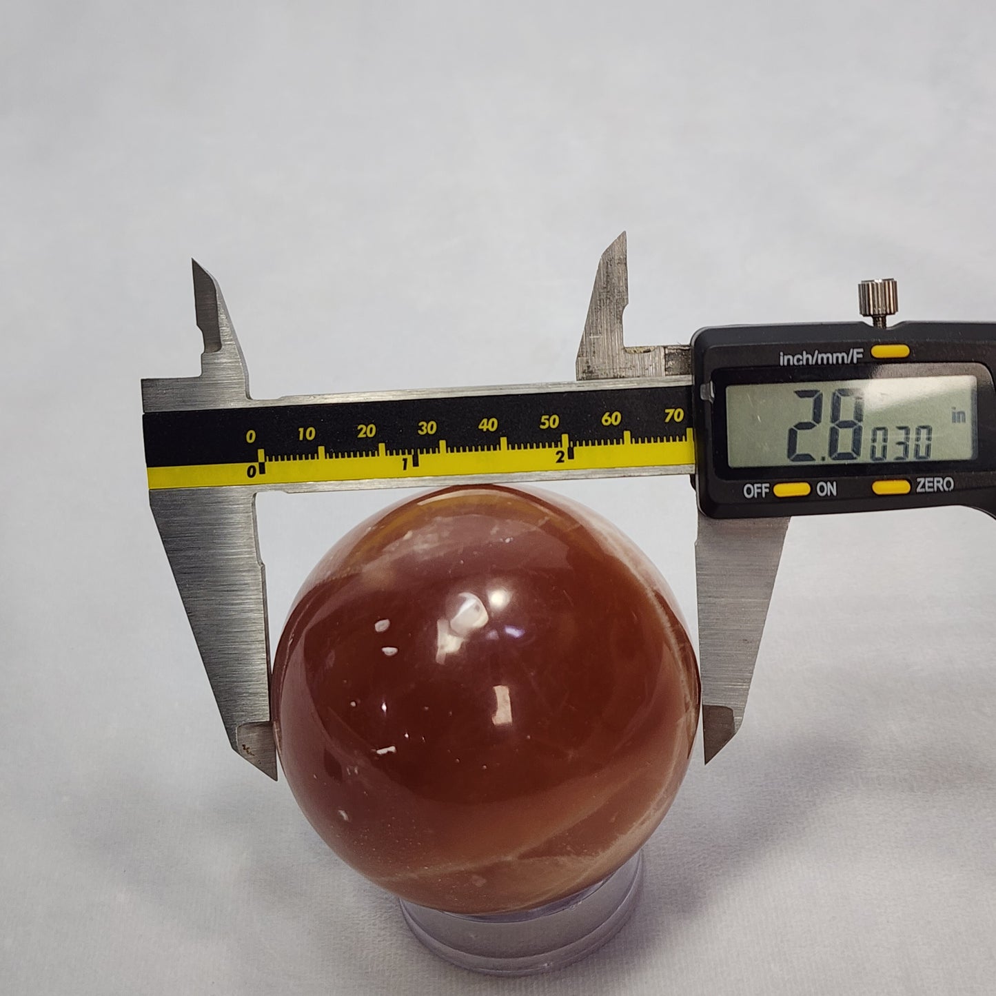 Caramel Calcite Sphere