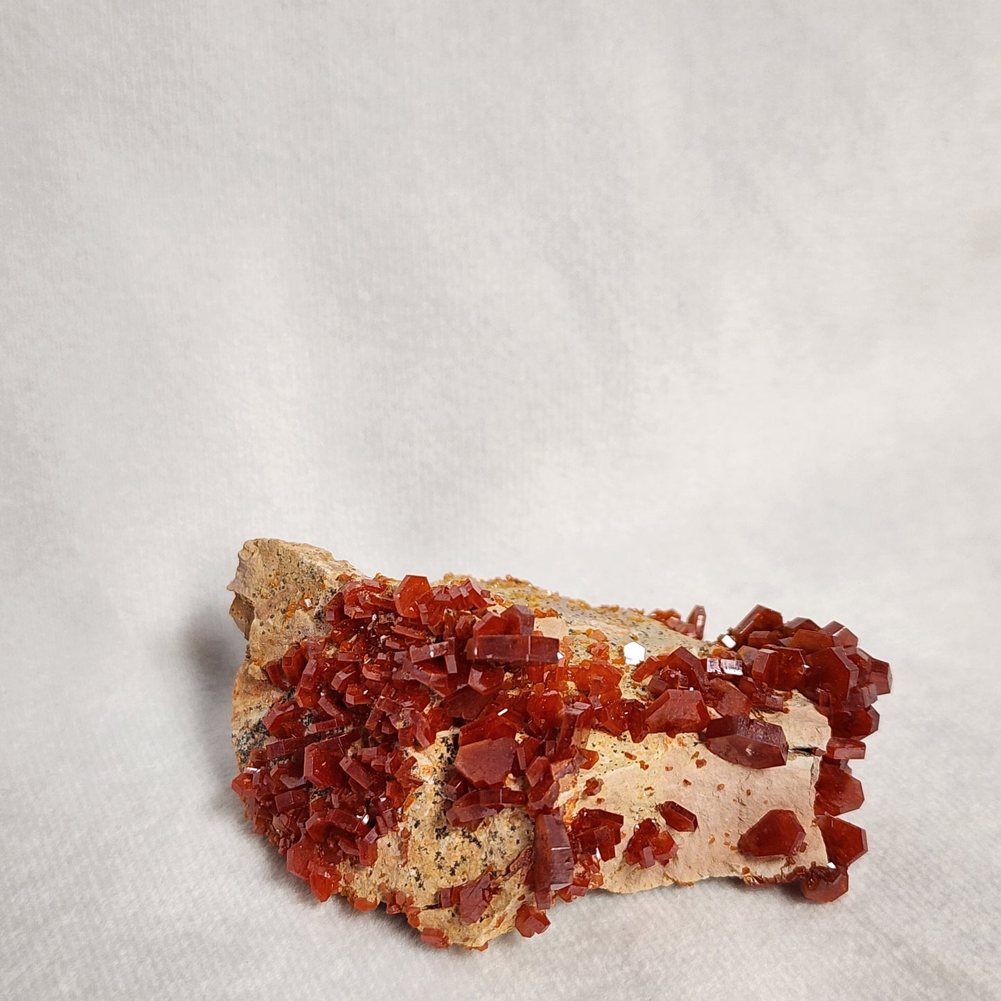 Radiant Red Vanadinite Crystal Clusters