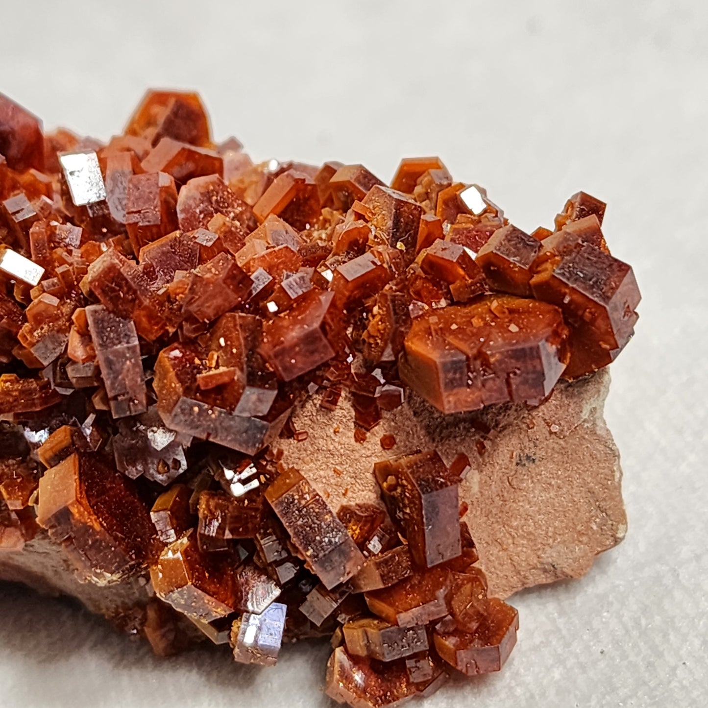 Beautiful Vanadinite Cluster