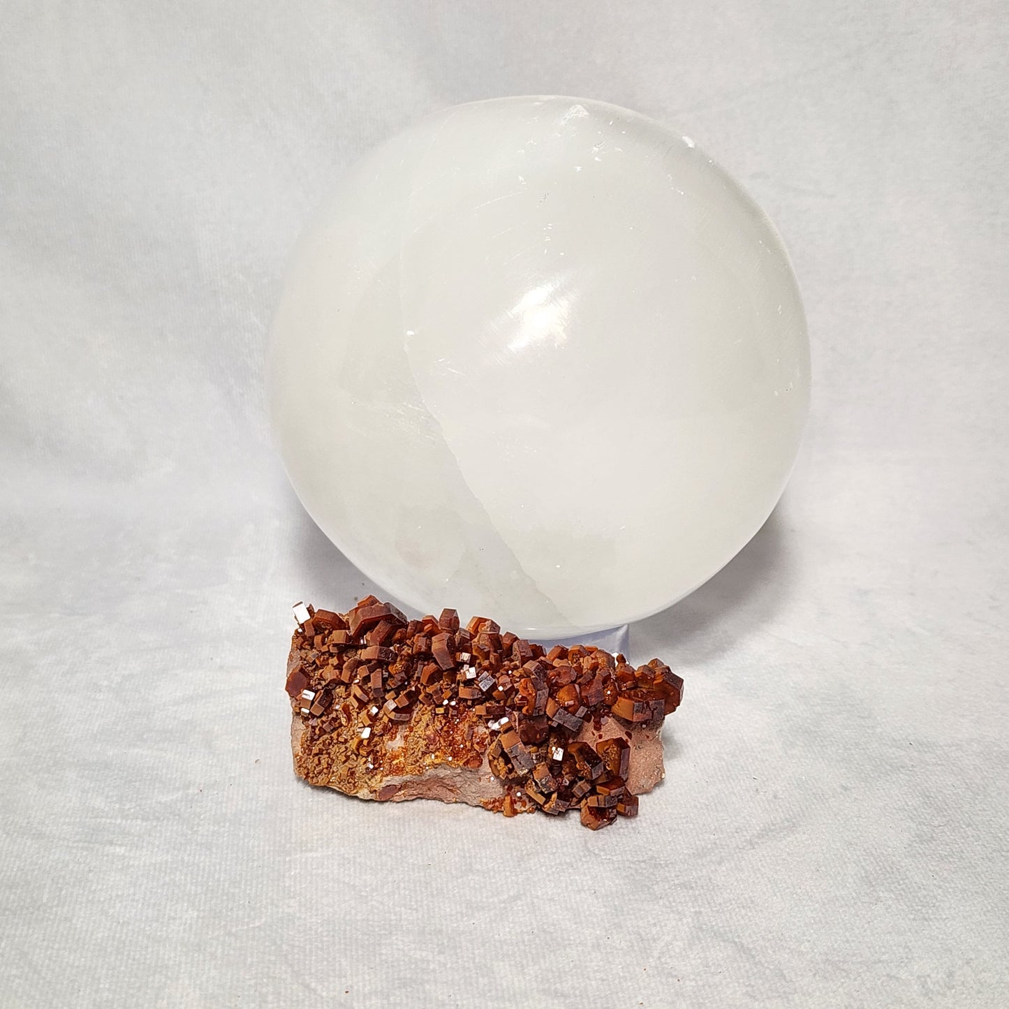 Beautiful Vanadinite Cluster