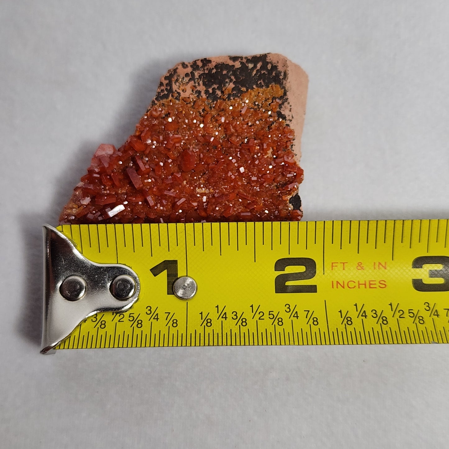 Spectacular Vanadinite Cluster