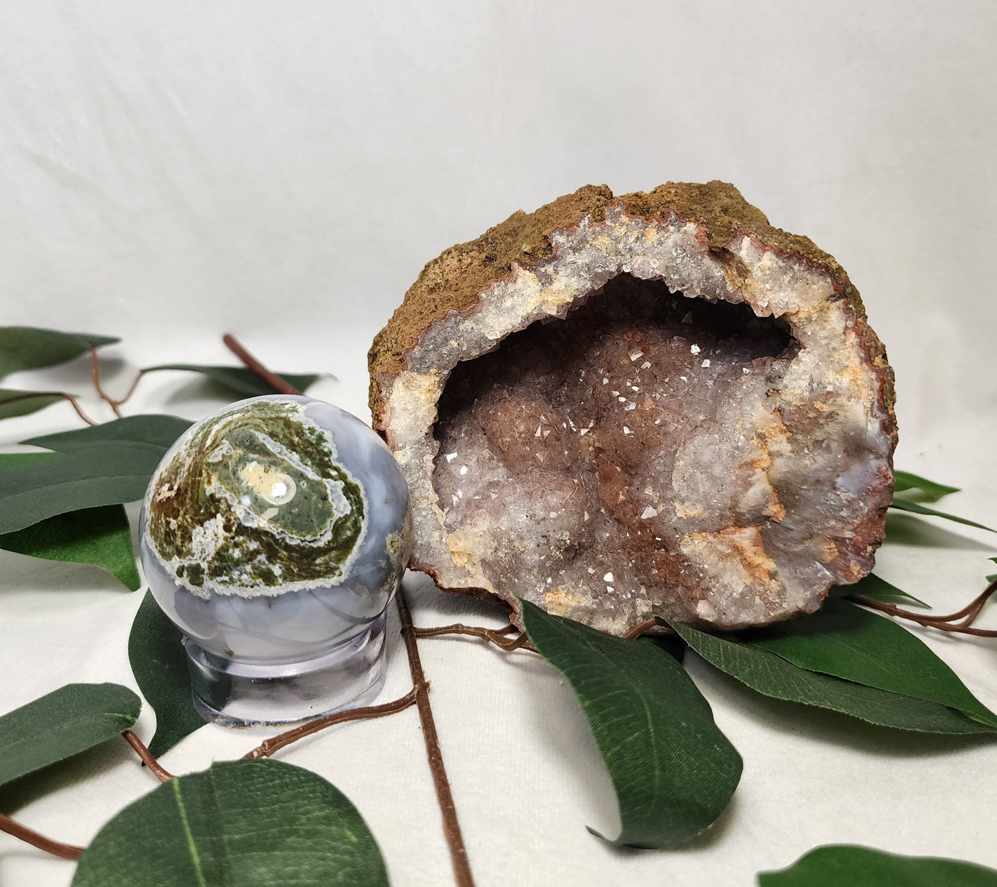Beautiful Botryoidal Geode