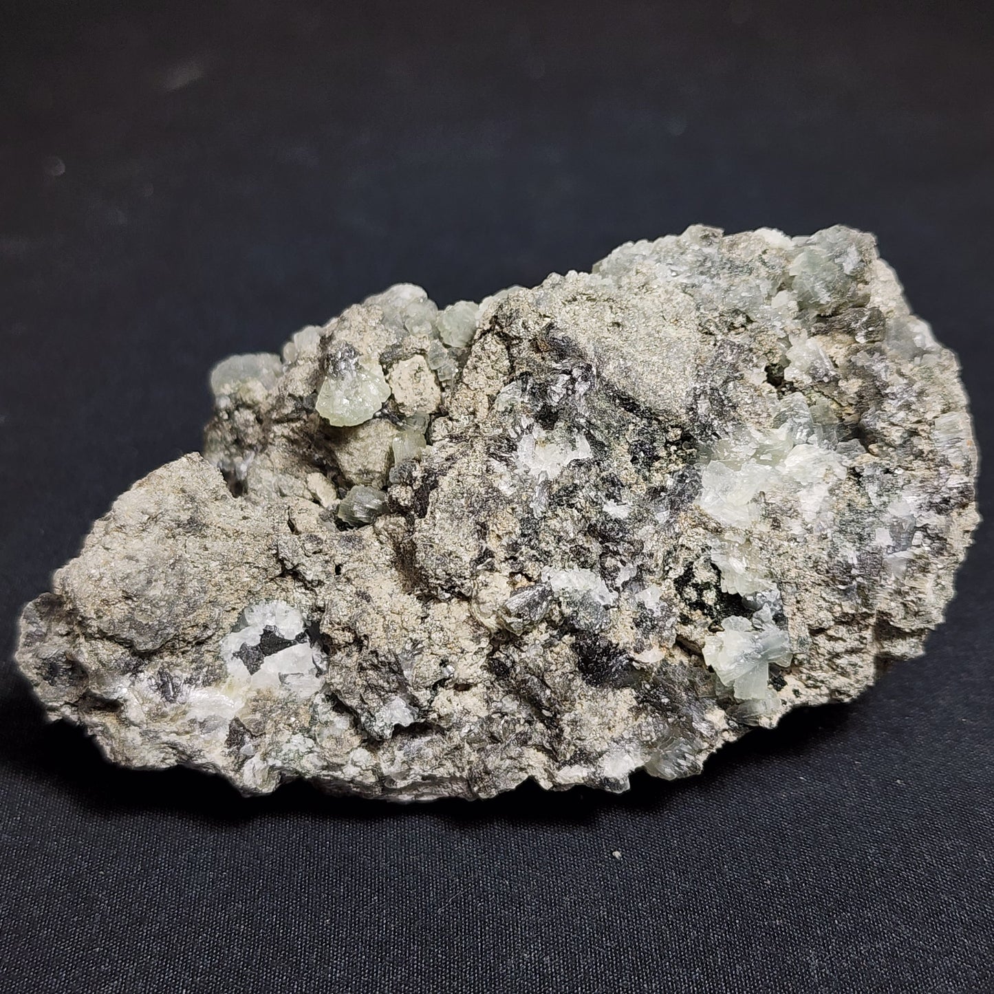 Intricate Prehnite Cluster
