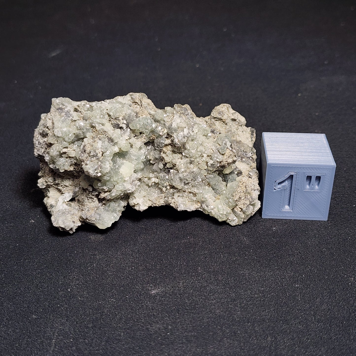 Intricate Prehnite Cluster