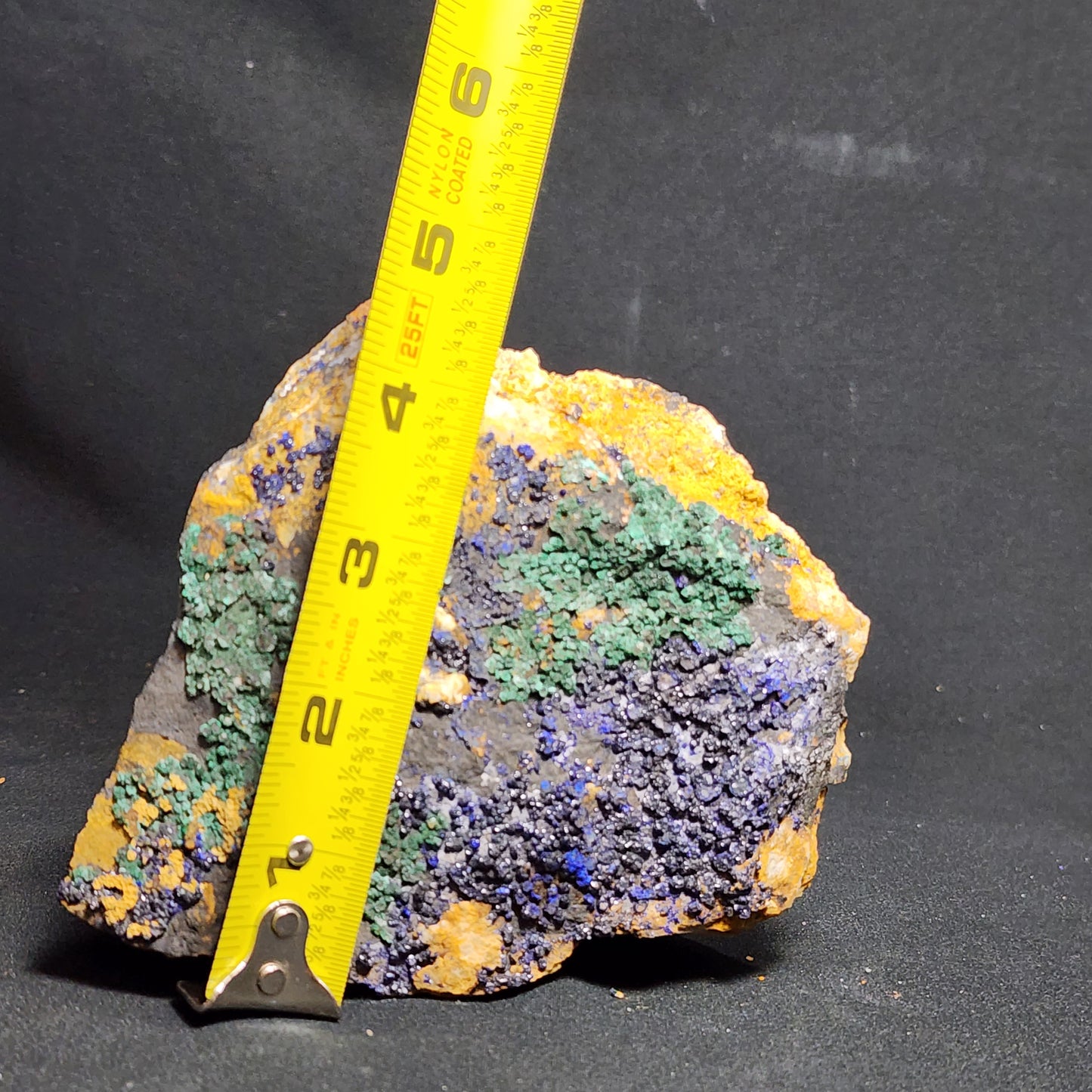 Druzy Azurite and Malachite