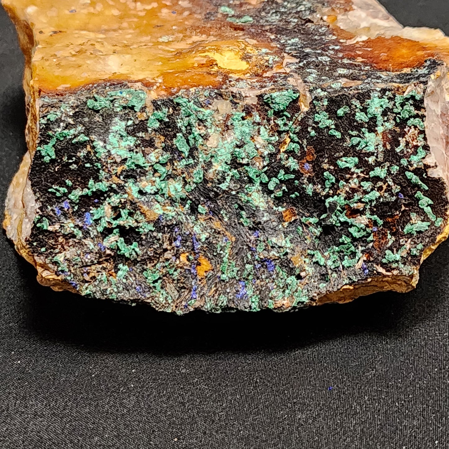 Beautiful Malachite and Azurite