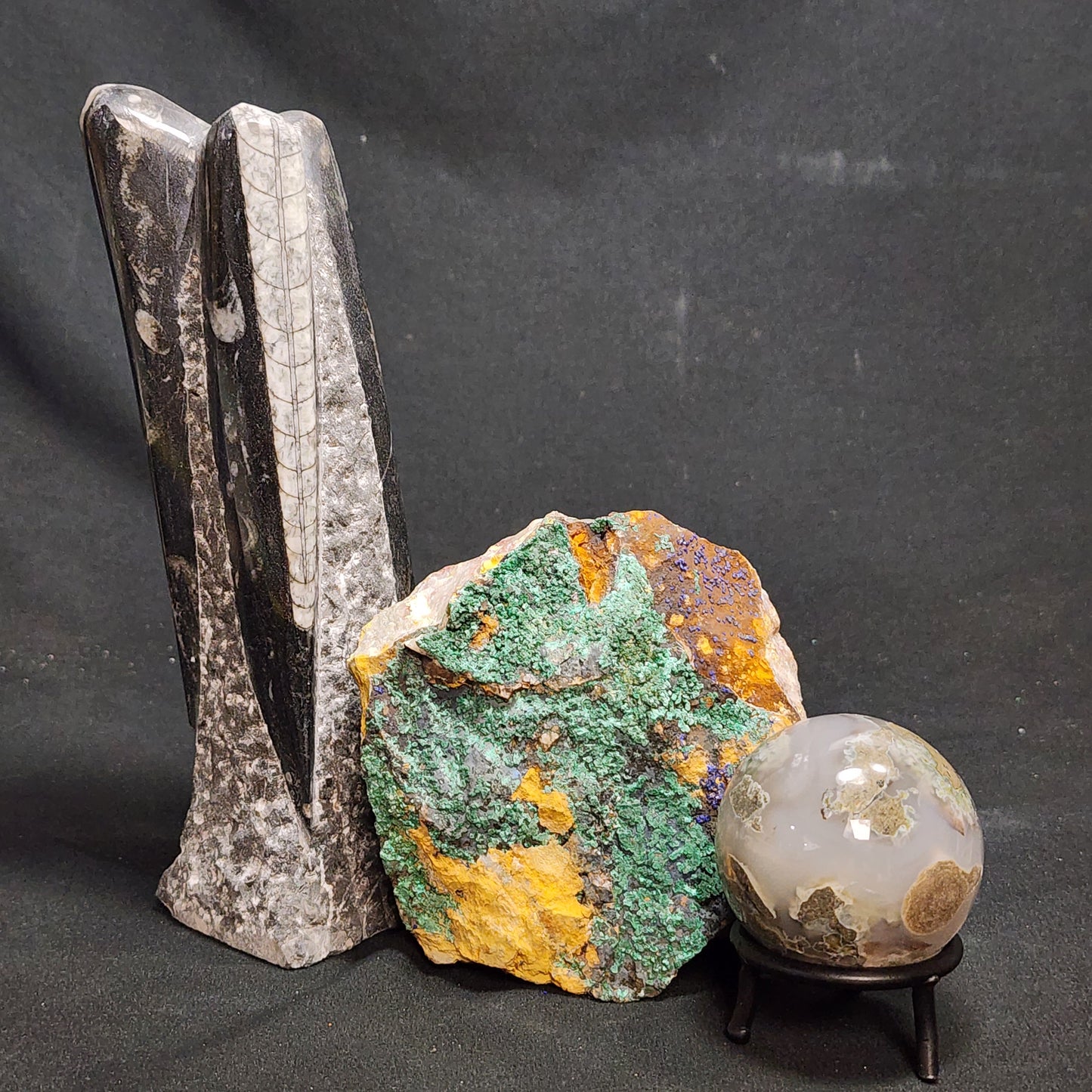 Beautiful Malachite and Azurite