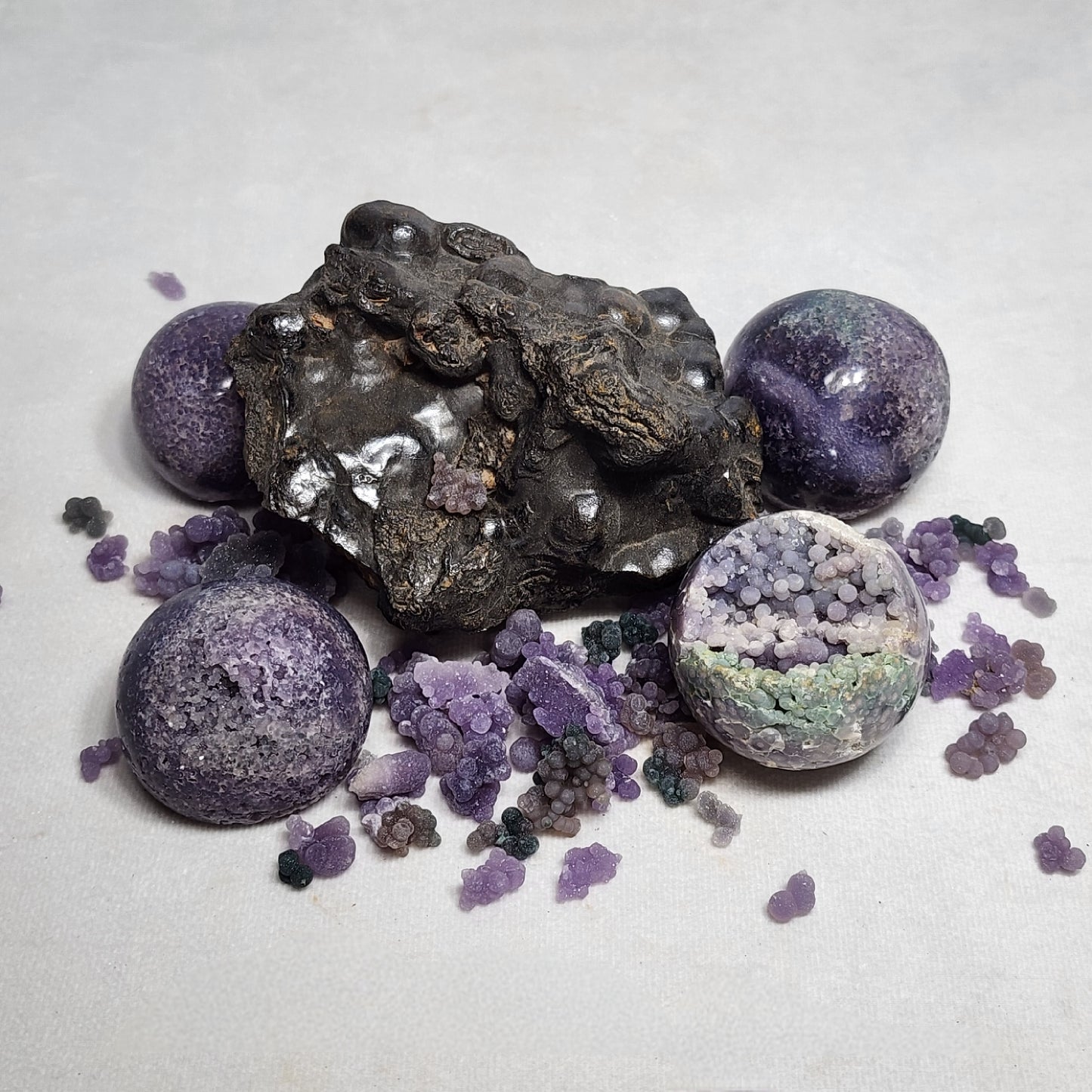 Unique Shape Botryoidal Hematite