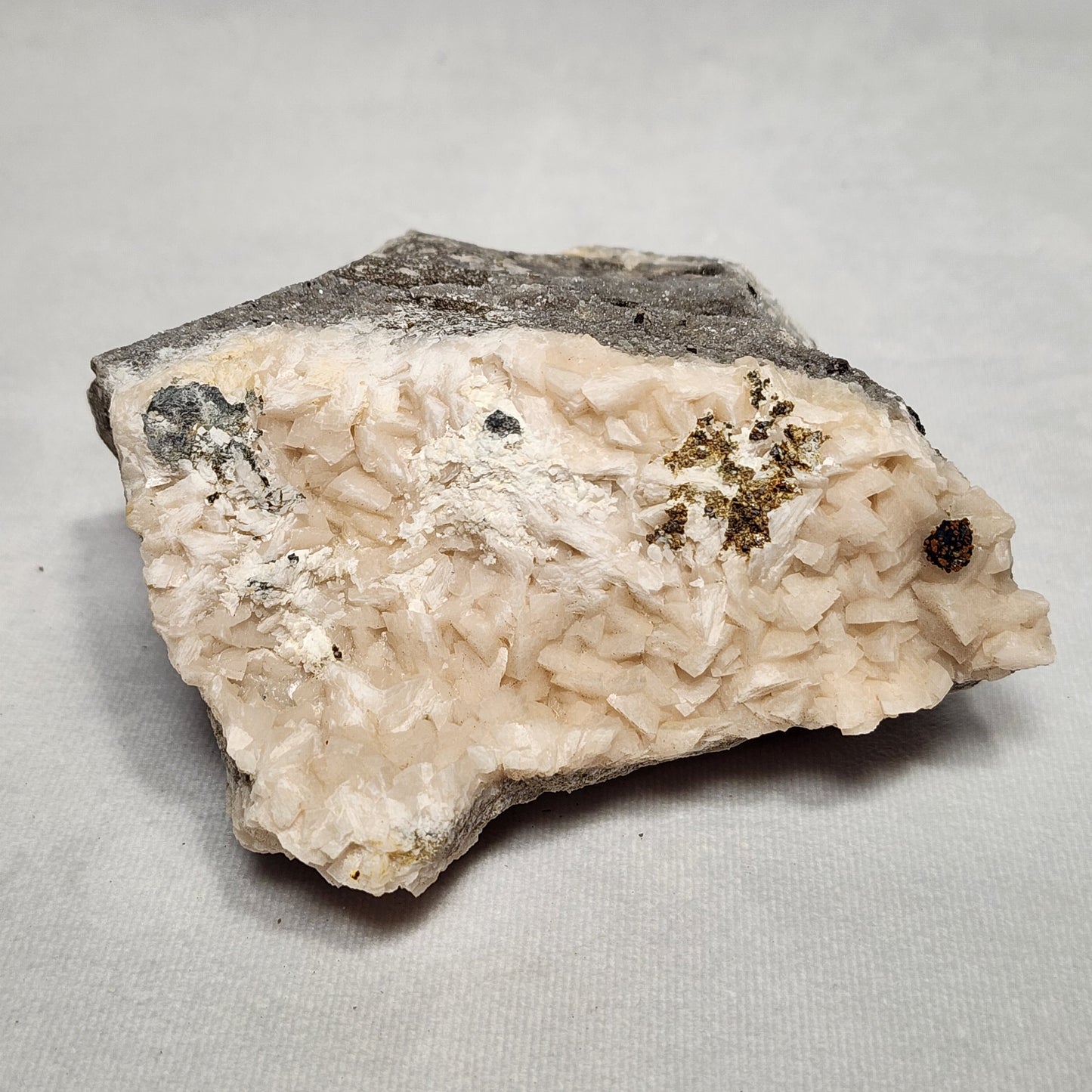 Sparkling Galena and Crystals on Matrix